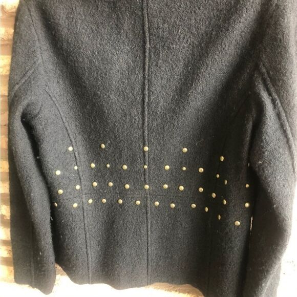 Clothes by Revue Wool Studded Jacket Size M - Picture 3 of 8